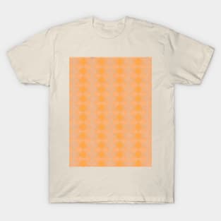 ORANGE DIAMOND DESIGN, DIAMOND PATTERN T-Shirt